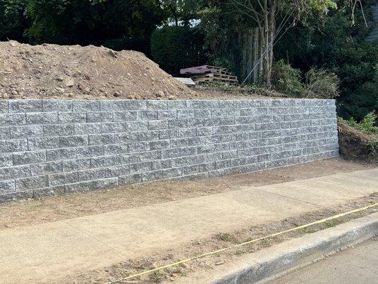 6ft Retaining Wall