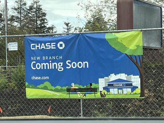 New Branch of Chase Bank coming to Warm Springs Plaza!