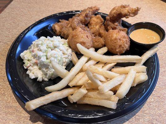 Four piece tender meal - tiny and awful!