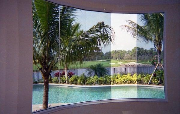 Southern Glass Protection
 Seamed Glass 5 Panes/4 tinted
 Vista Window Film