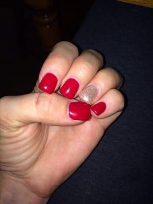 Valentines day nails