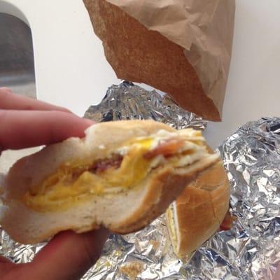 Breakfast sandwich