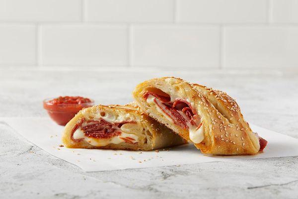 Sbarro serves the Original XL New York style pizza, stromboli, breadsticks hand-made fresh daily.