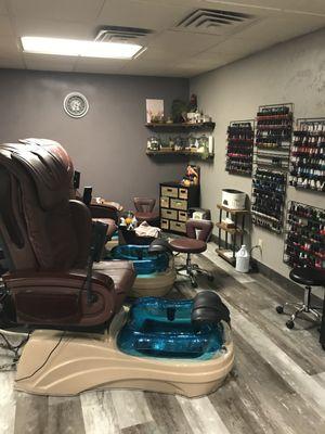 Pedicure room