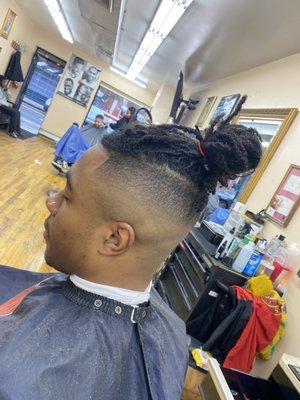 Clean skin fade