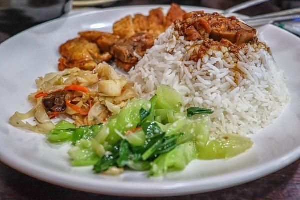 Fried Pork Chop with Rice