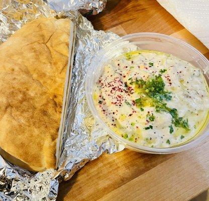 Baba Ghanoush with Pita