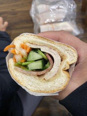 Traditional banh mi