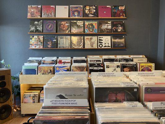 Inside Record Store