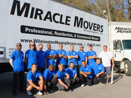 Our crew who is here to help serve all your moving needs!