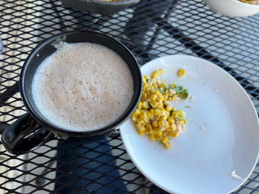 Hot horchata perfect for fall