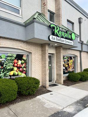 Grocery store entrance