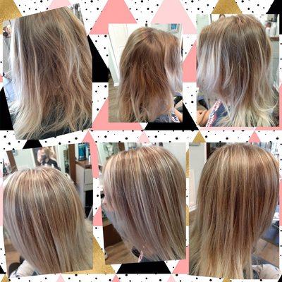 Color and cut by Marie