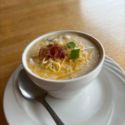 Loaded potato soup