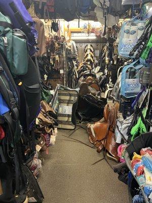 Widest selection of horse stuff I've seen.