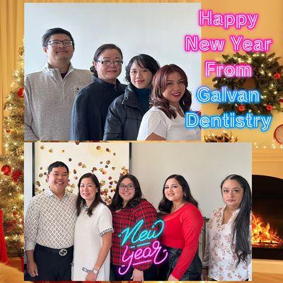 Welcome 2025! Wishing you a prosperous and blessed new year. From the Galvan Dental Team   #sparkleyoursmile