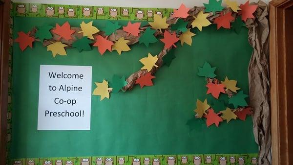 Welcome to Alpine Cooperative Preschool!