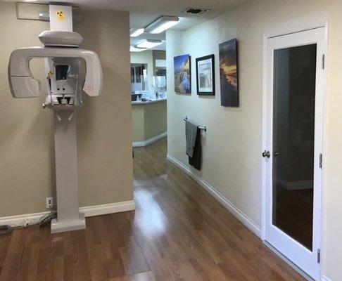 Beautiful office with high technology equipment  Digital single X-ray , pano , CT-Scan and medit 1500 scanner