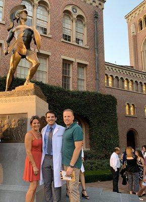 My Son starting Dental School at USC!! proud Mom and Dad