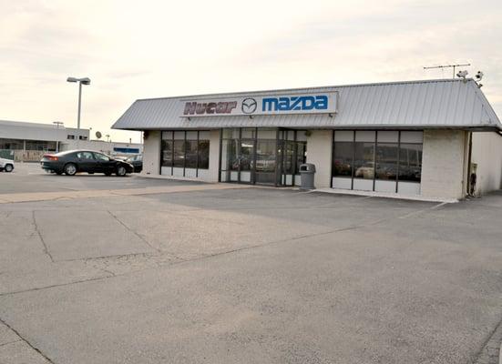 Nucar Mazda front of dealership