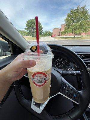 Large iced carmelicious