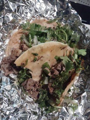 Lengua de vaca tacos...muy bueno!