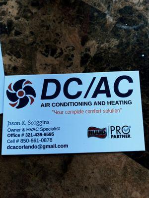 DC/AC Air Conditioning and Heating