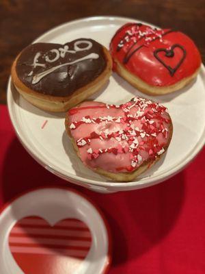 Valentine's Day donuts