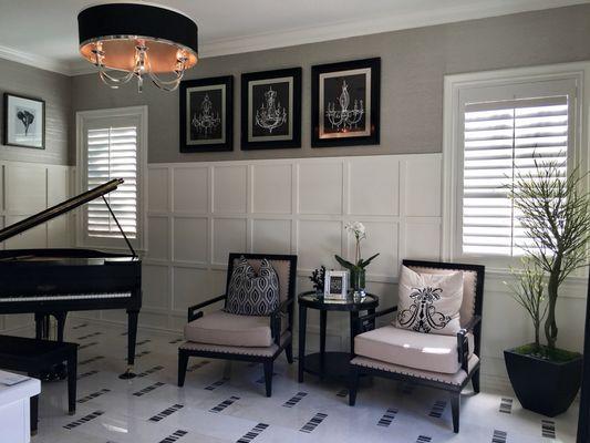 Our Shutters were installed at the Lennar's Model Homes