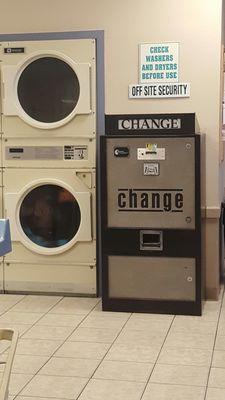 Change machine