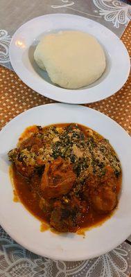 Egusi and Fufu