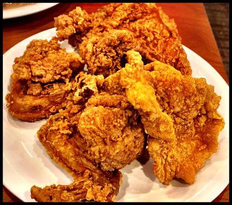 Fried Chicken and Catfish