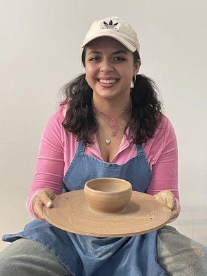 Pottery "date night" participants make a few bowls each and pick your best three. You will pick out glazes and we will fire them for you.