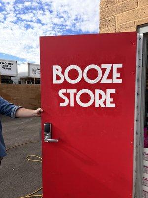 The Booze Store to buy your biking drinks!