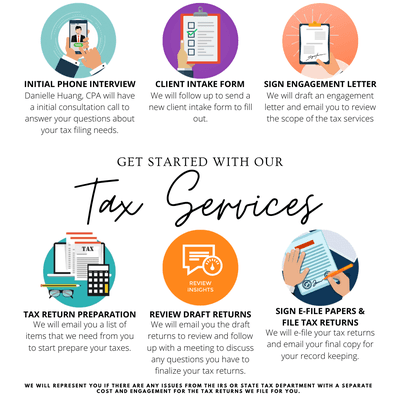 Get Started with fast and accurate tax services!