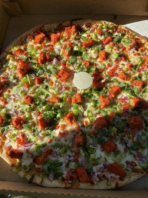 Tandoori Chicken Pizza