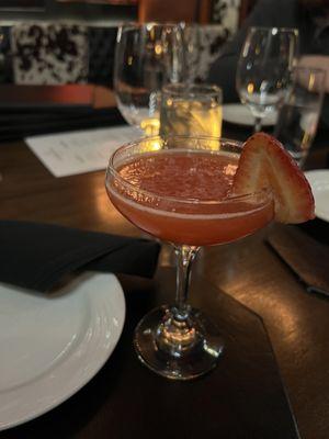 Strawberry martini