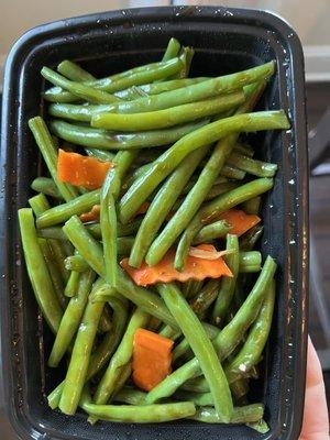 Spicy green beans