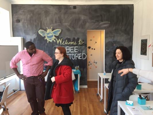 Bee Tutored held an open house to celebrate its new tutoring center in Park Slope. As a longtime private tutor client, I took a look inside.