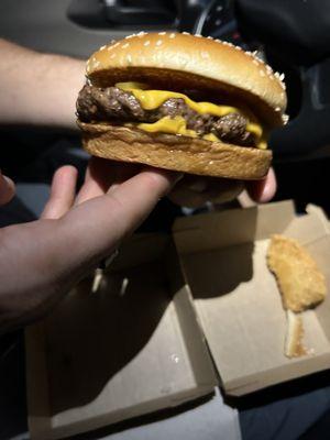 Quarter pounder with cheese