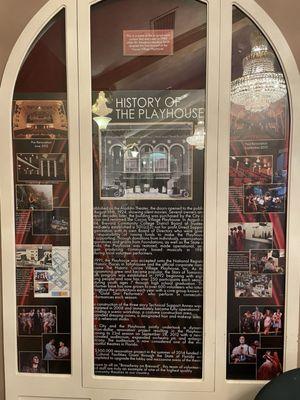 History of the Playhouse