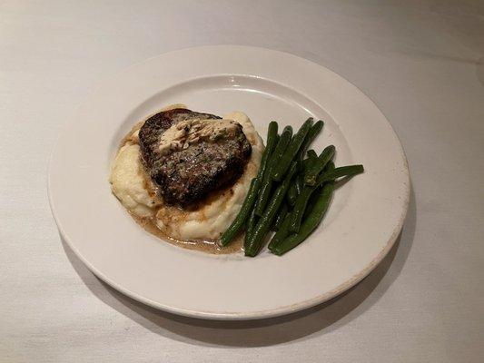 Grilled Petite Filet of Beef ($35)