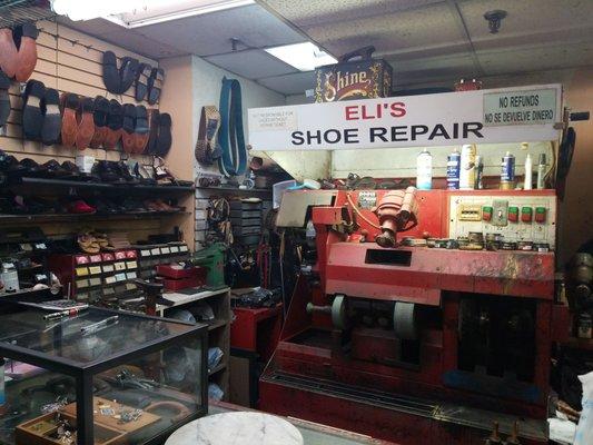 One of the last men standing in the art of shoe repair