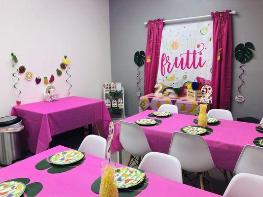 Twotti Fruitti Theme Party