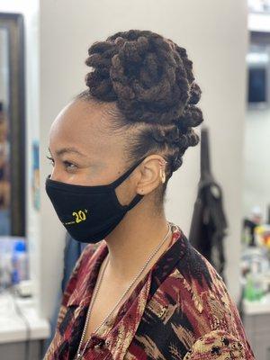 Loc maintenance and style by Selah Alexander