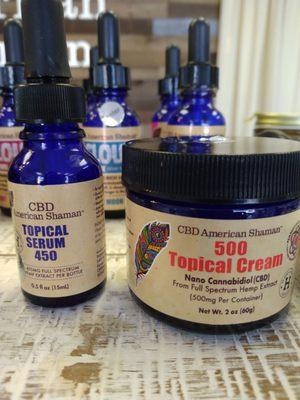 American Shaman topical serum and cream