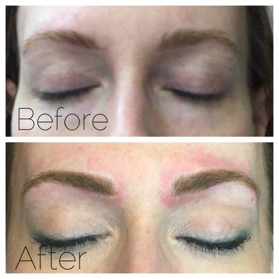 Softap cosmetic tattoo  Powder brow fill