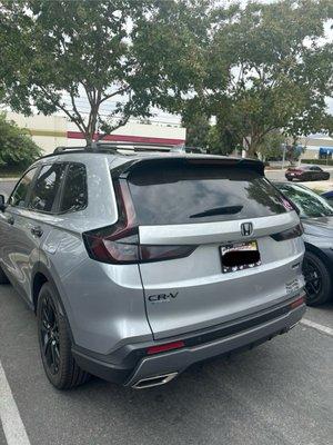 After tinting taillights