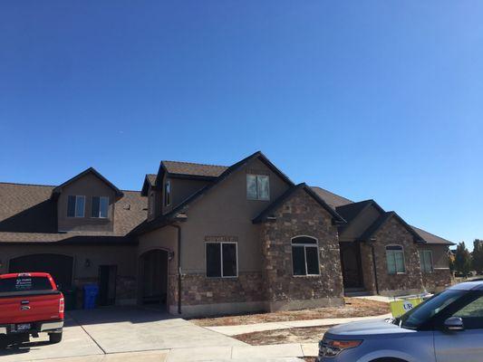 A great day for a home inspection in Riverton Utah with inspectors Scott R. and Chris H. A large house with a lot of potential.