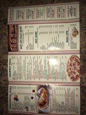 every time i looked online I could never find a menu ! HERE YOU GO!